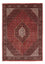 Persisk tæppe - Bijar - 240 x 171 cm - mørkerød