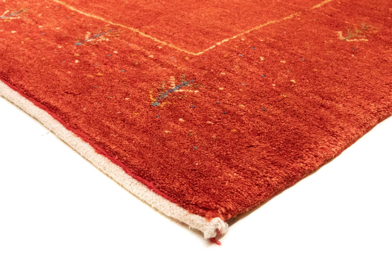 Gabbeh-tæppe - Persisk - 243 x 181 cm - rød