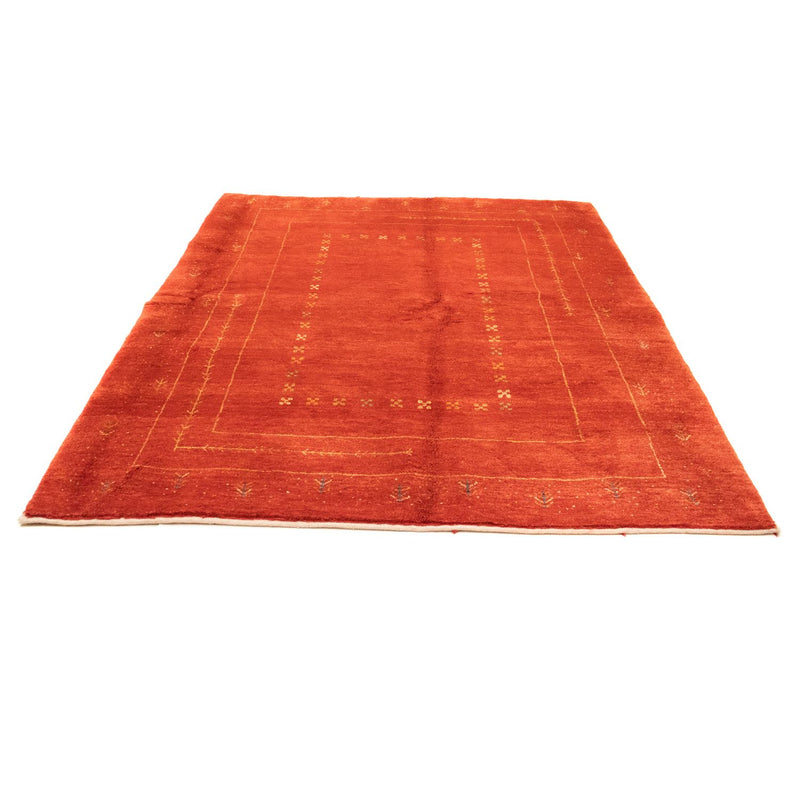Gabbeh-tæppe - Persisk - 243 x 181 cm - rød