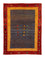 Gabbeh Tæppe - Loribaft Persisk - 158 x 112 cm - rød