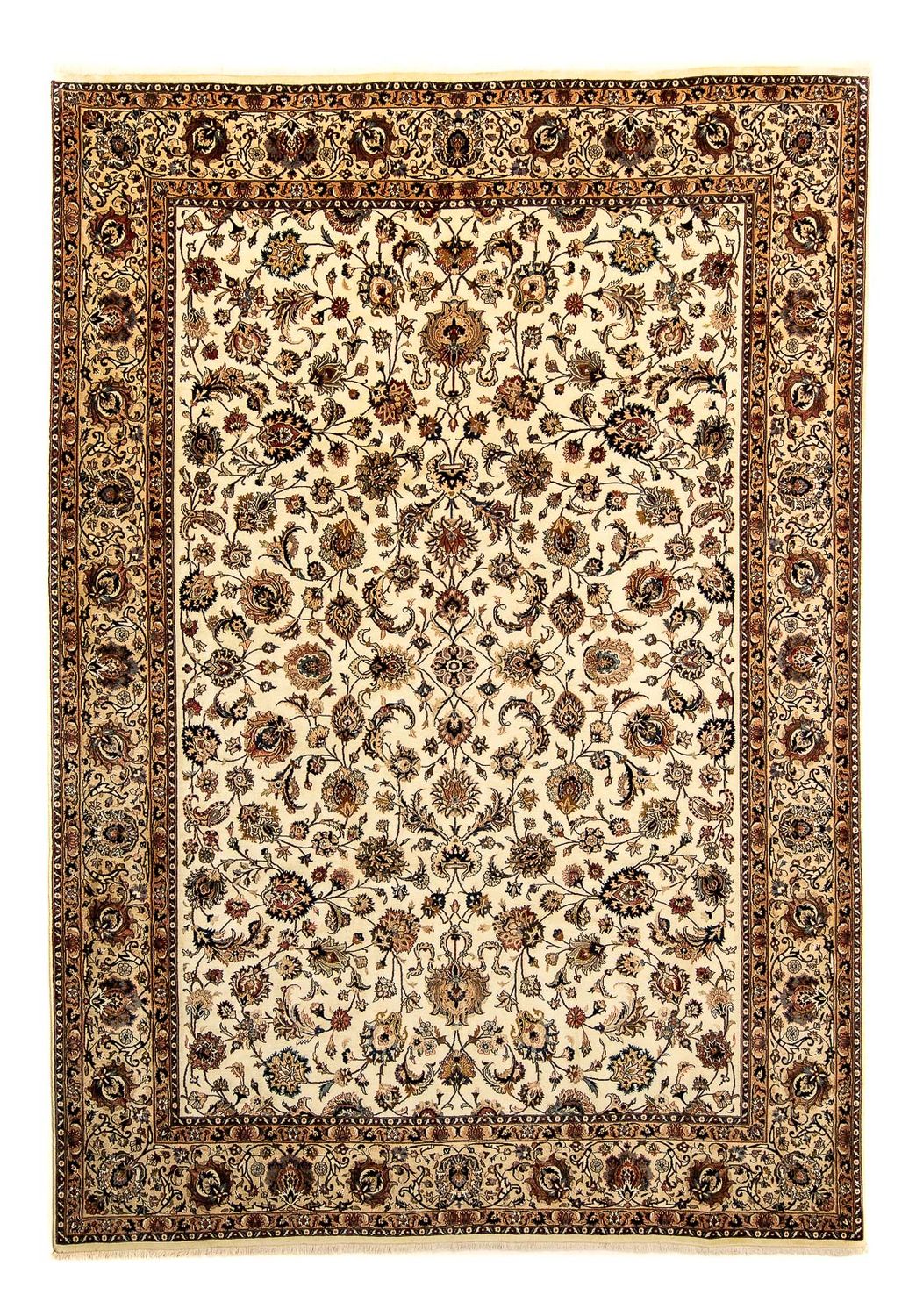 Persisk tæppe - Classic - 342 x 246 cm - beige