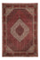 Persisk tæppe - Bijar - 300 x 203 cm - mørkerød