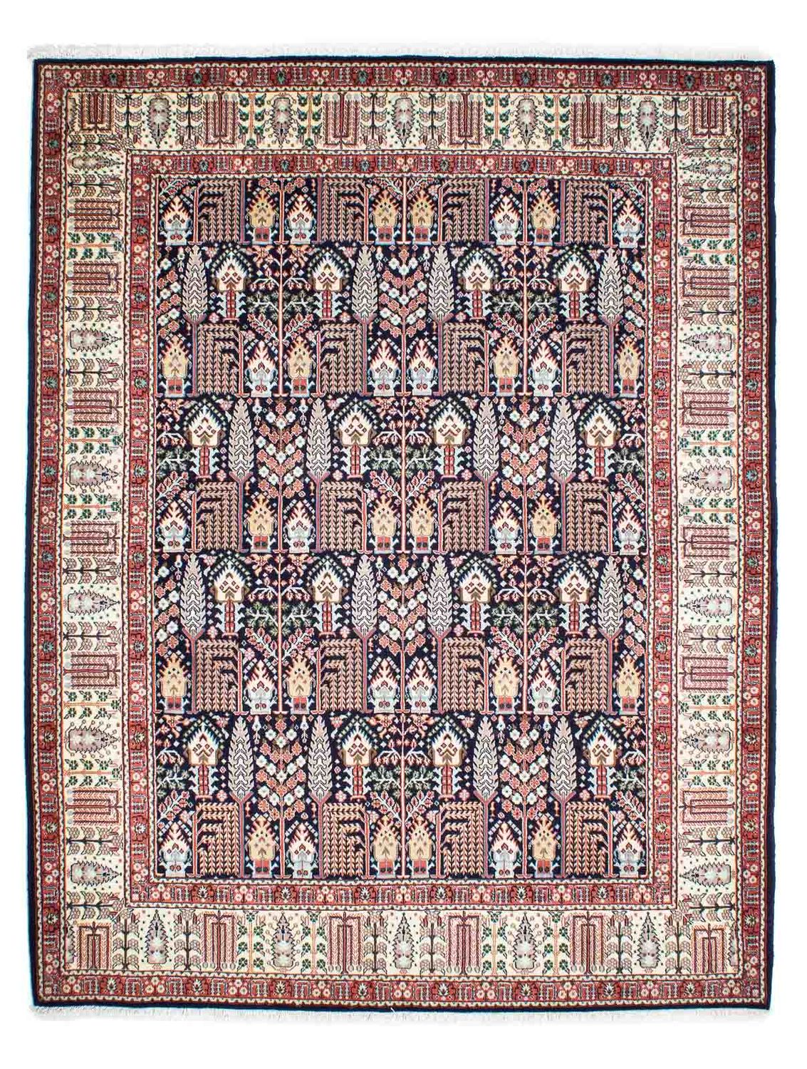 Persisk tæppe - Classic - 230 x 177 cm - mørkeblå