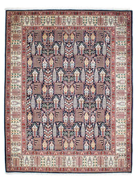 Persisk tæppe - Classic - 230 x 177 cm - mørkeblå