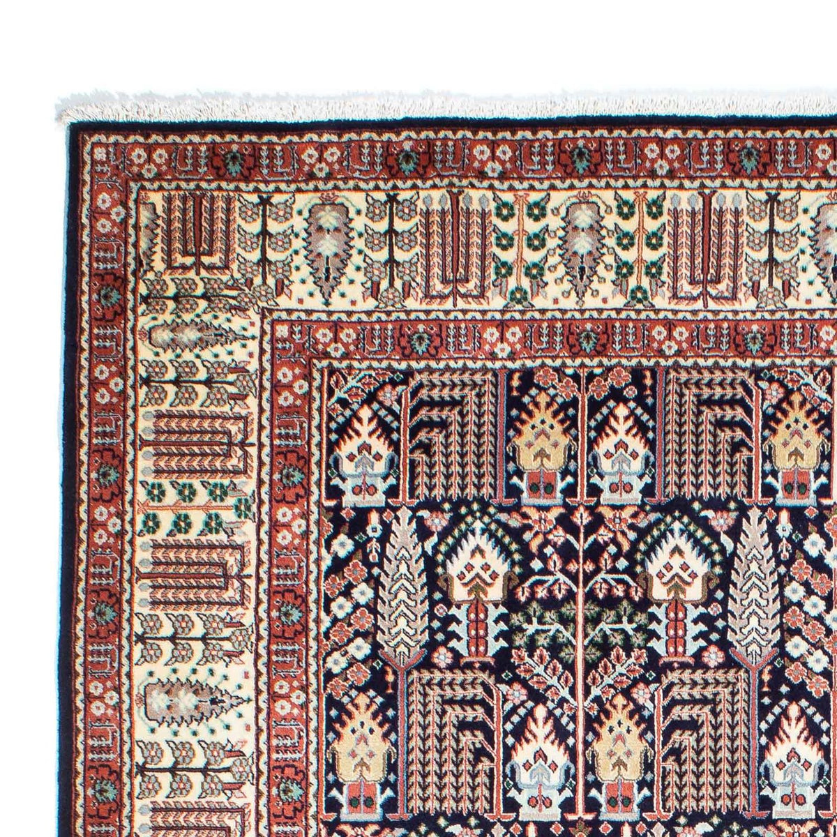 Persisk tæppe - Classic - 230 x 177 cm - mørkeblå