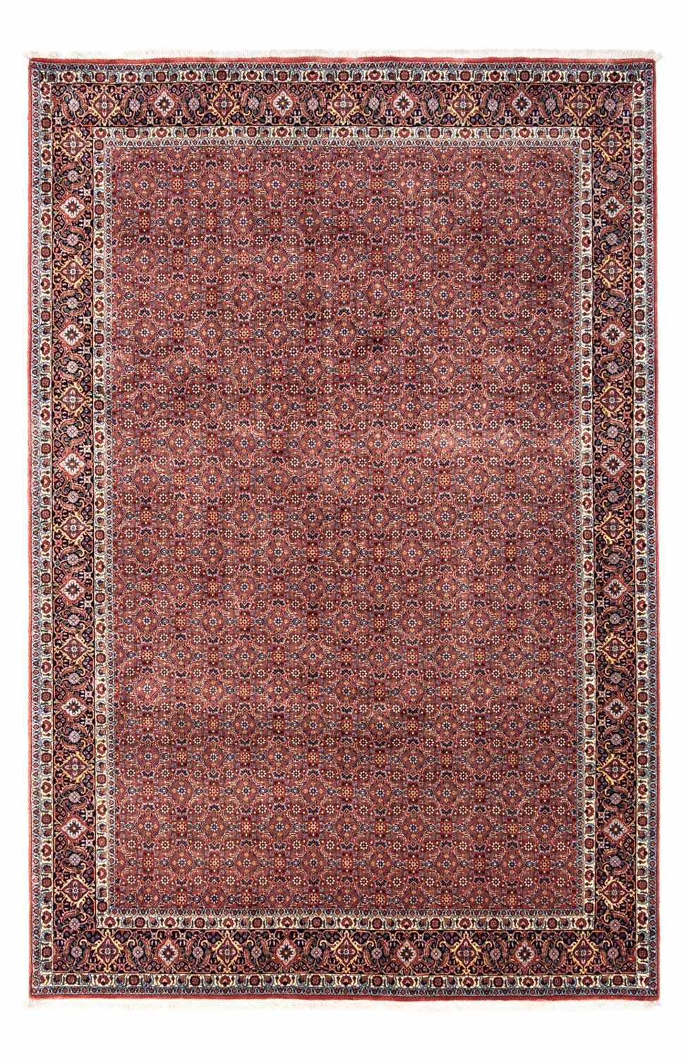 Persisk tæppe - Bijar - Royal - 306 x 204 cm - rød