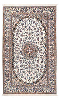 Persisk tæppe - Nain - Premium - 204 x 129 cm - beige