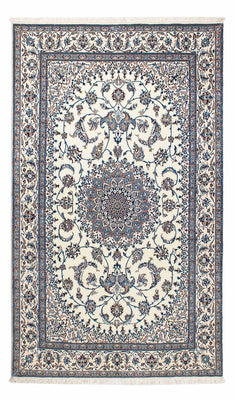 Persisk tæppe - Nain - Premium - 205 x 128 cm - beige