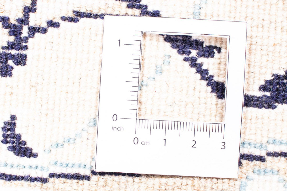 Persisk tæppe - Nain rundt  - 250 x 250 cm - rød