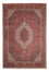 Persisk tæppe - Bijar - 288 x 207 cm - lysrød