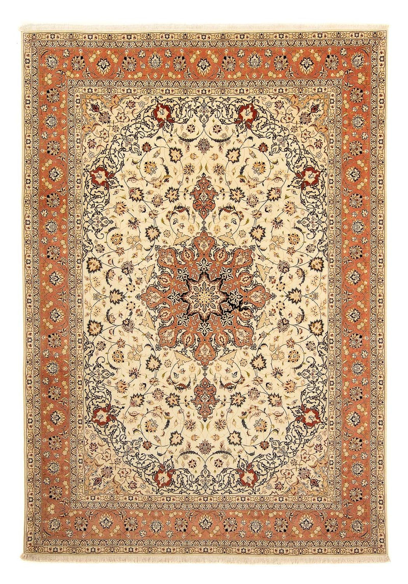 Persisk tæppe - Tabriz - Royal - 352 x 254 cm - beige