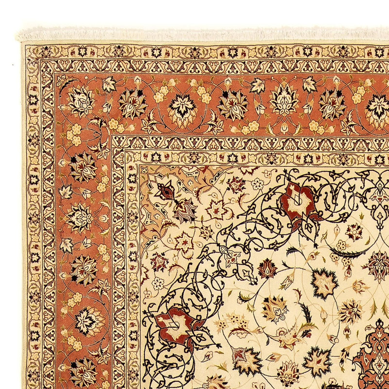 Persisk tæppe - Tabriz - Royal - 352 x 254 cm - beige