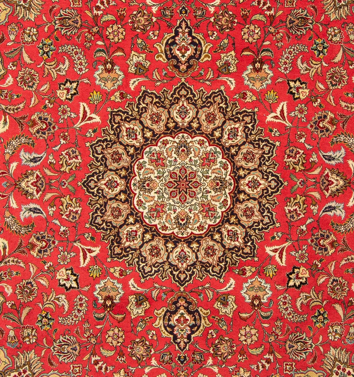 Persisk tæppe - Tabriz - Royal - 250 x 200 cm - rød