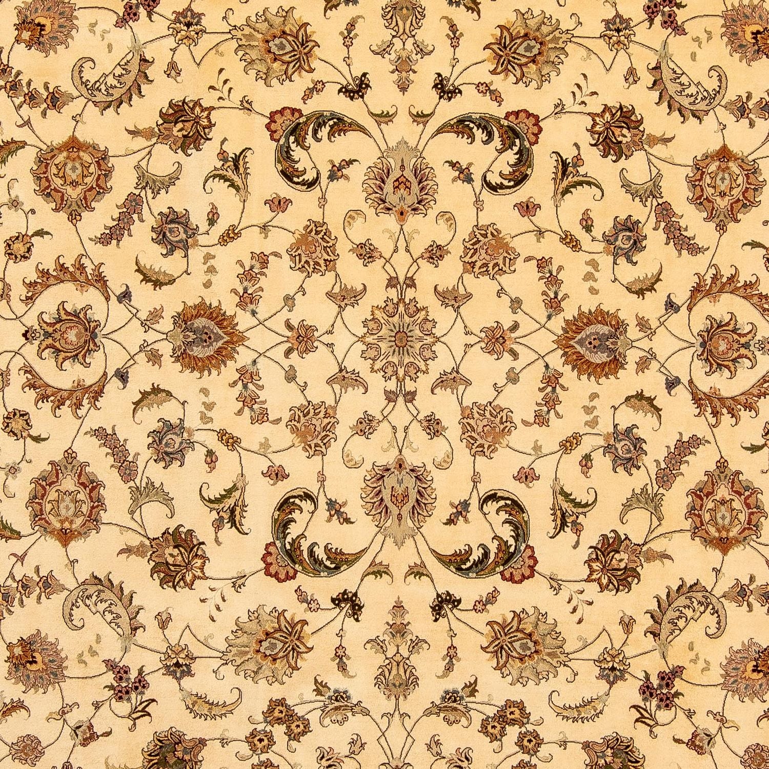 Persisk tæppe - Tabriz - Royal - 364 x 252 cm - beige