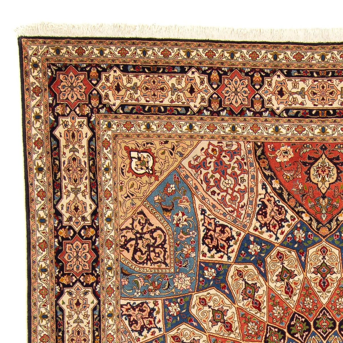 Tabriz - 50 Raj Tæppe 207x250cm - Persisk tæppe