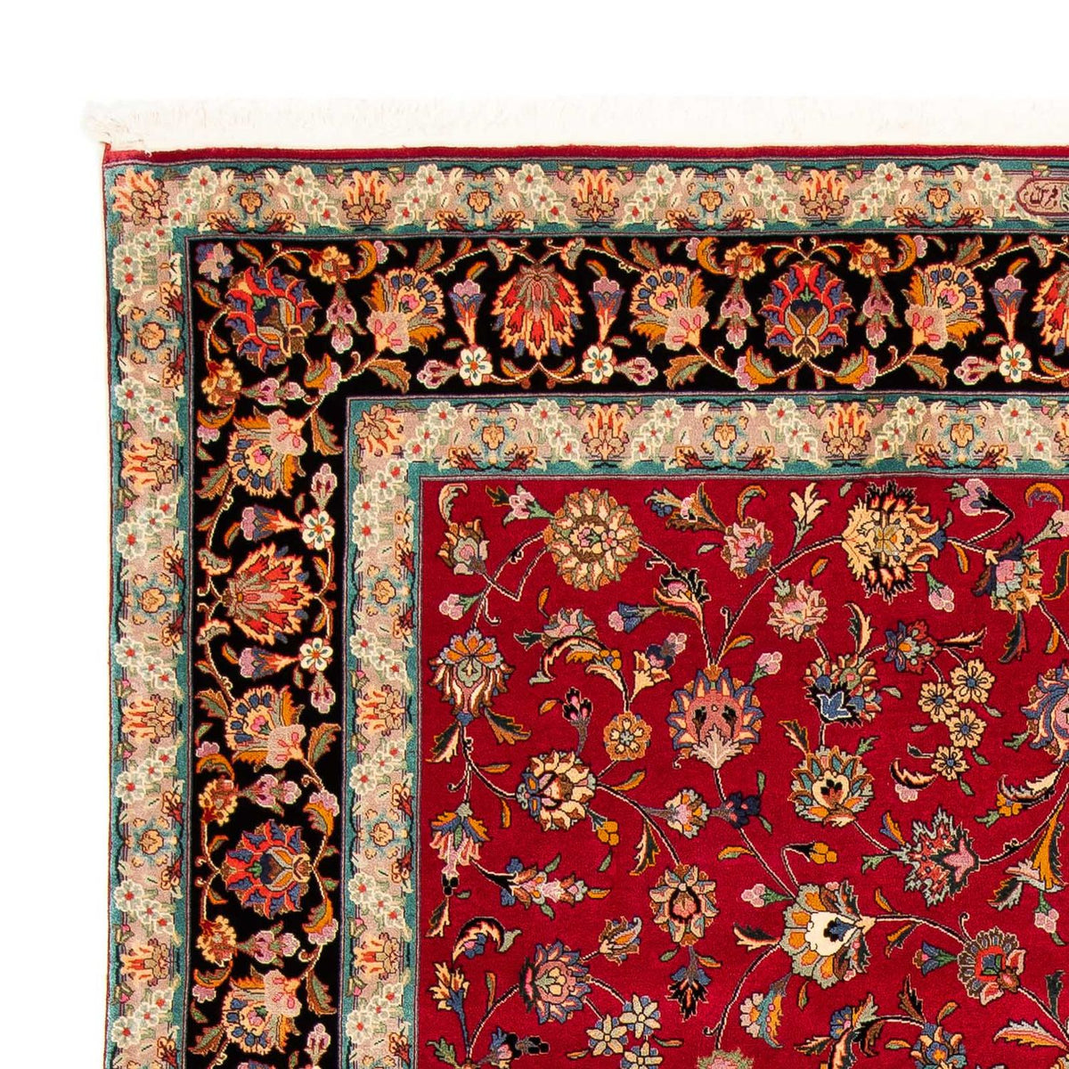 Tabriz - 50 Raj Tæppe 202x304cm - Persisk tæppe