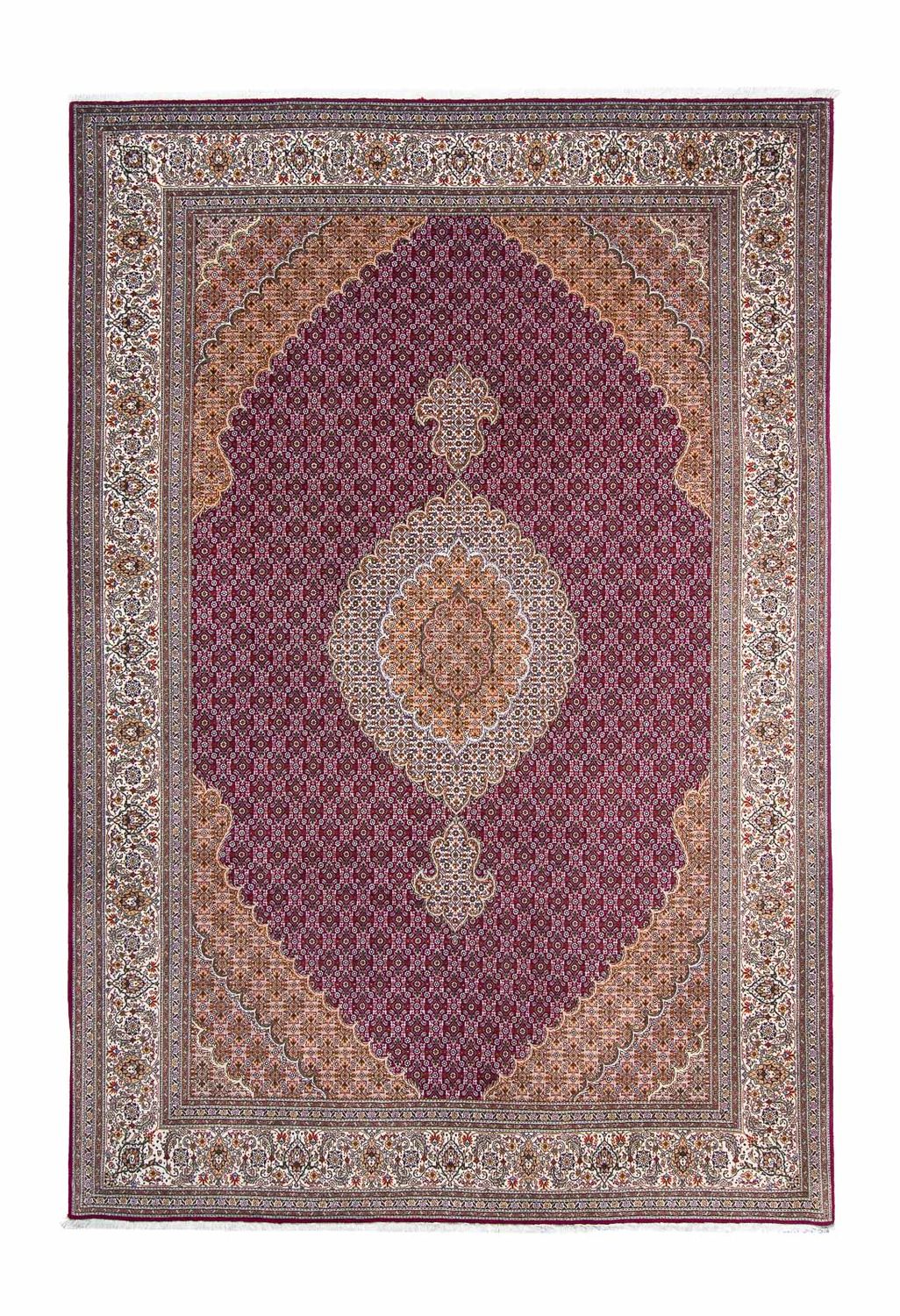 Persisk tæppe - Tabriz - 306 x 205 cm - lilla