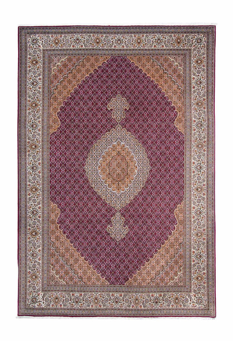 Persisk tæppe - Tabriz - 306 x 205 cm - lilla