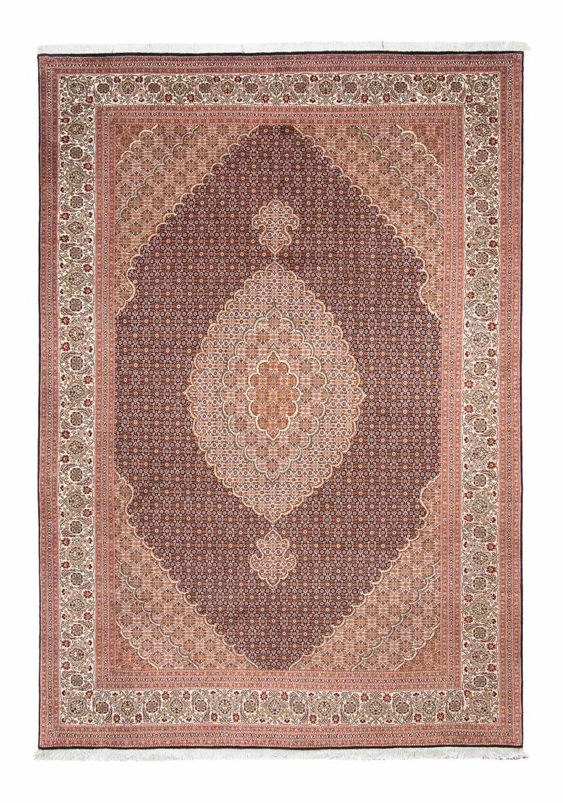 Persisk tæppe - Tabriz - 288 x 200 cm - lys brun