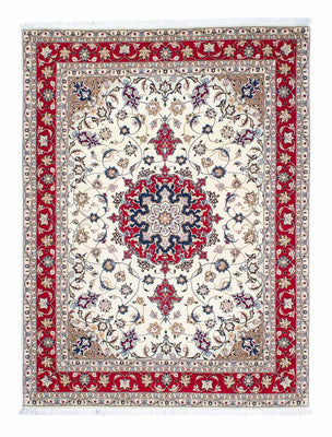 Persisk tæppe - Tabriz - Royal - 205 x 154 cm - beige