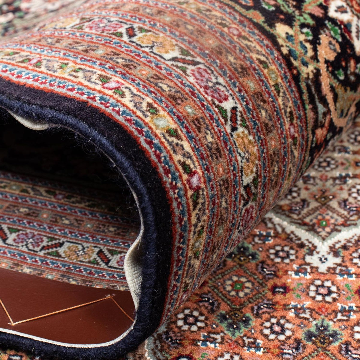 Persisk tæppe - Tabriz - 370 x 256 cm - brun