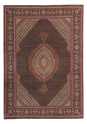 Persisk tæppe - Tabriz - 345 x 252 cm - brun