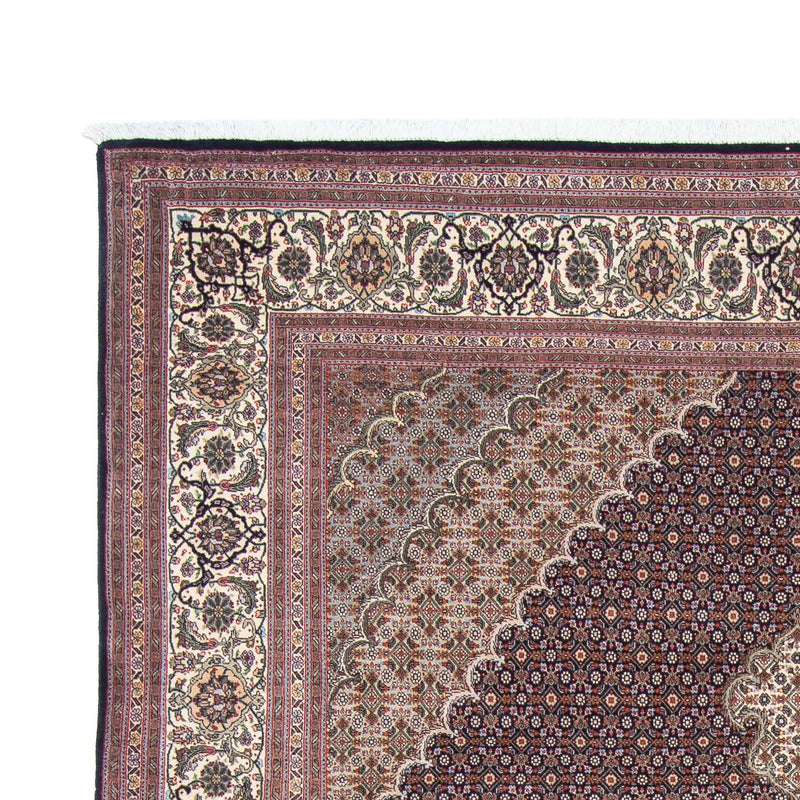 Persisk tæppe - Tabriz - 300 x 202 cm - mørkeblå