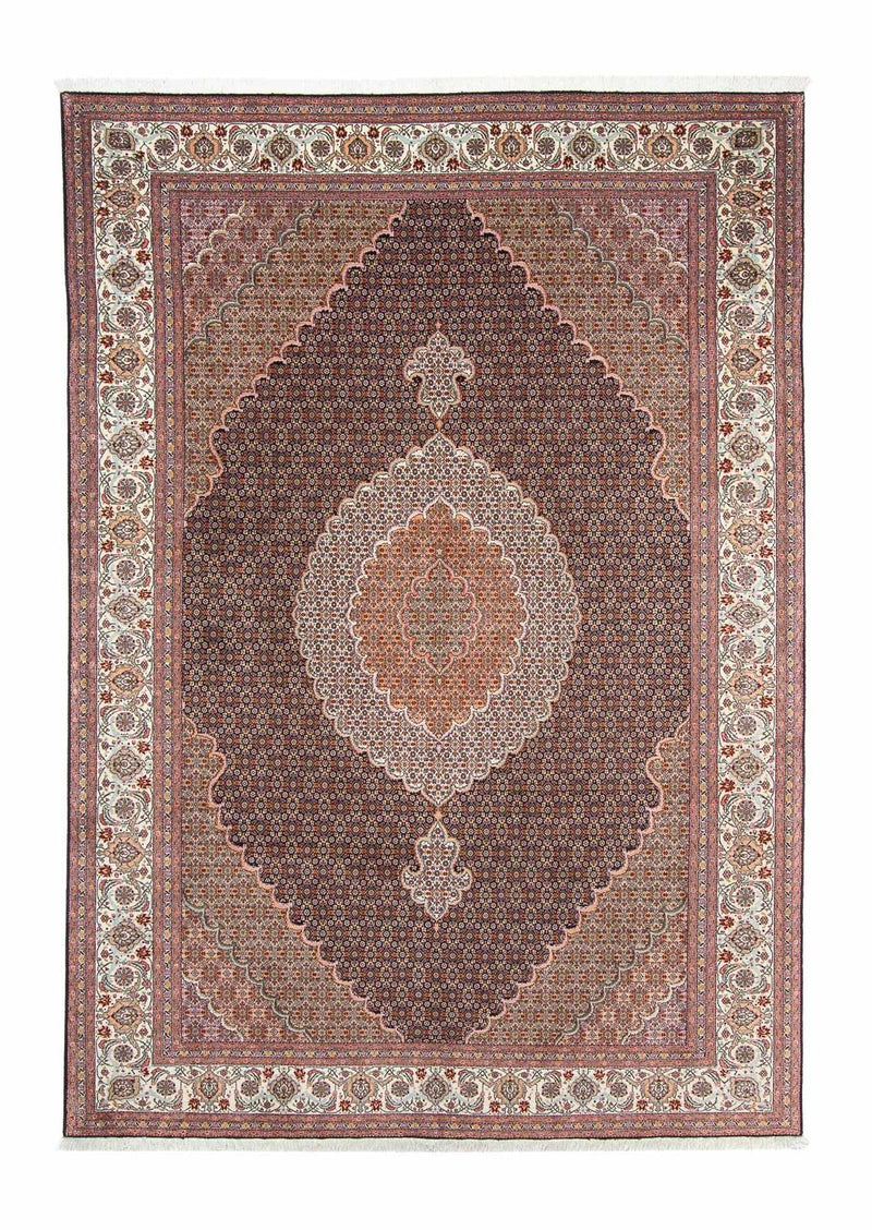 Persisk tæppe - Tabriz - 282 x 202 cm - brun