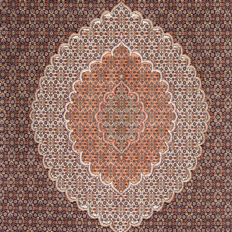 Persisk tæppe - Tabriz - 282 x 202 cm - brun