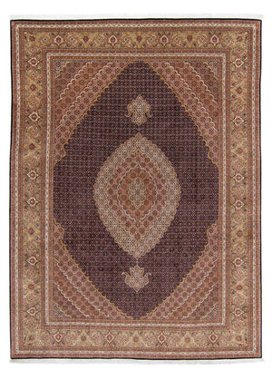Persisk tæppe - Tabriz - 338 x 248 cm - lys brun