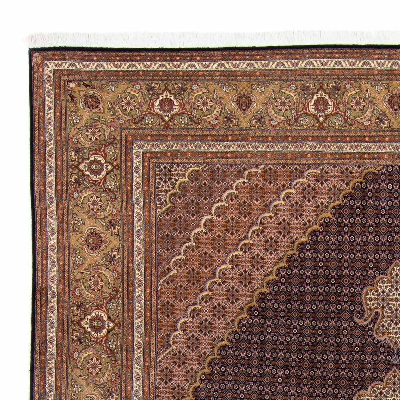 Persisk tæppe - Tabriz - 338 x 248 cm - lys brun