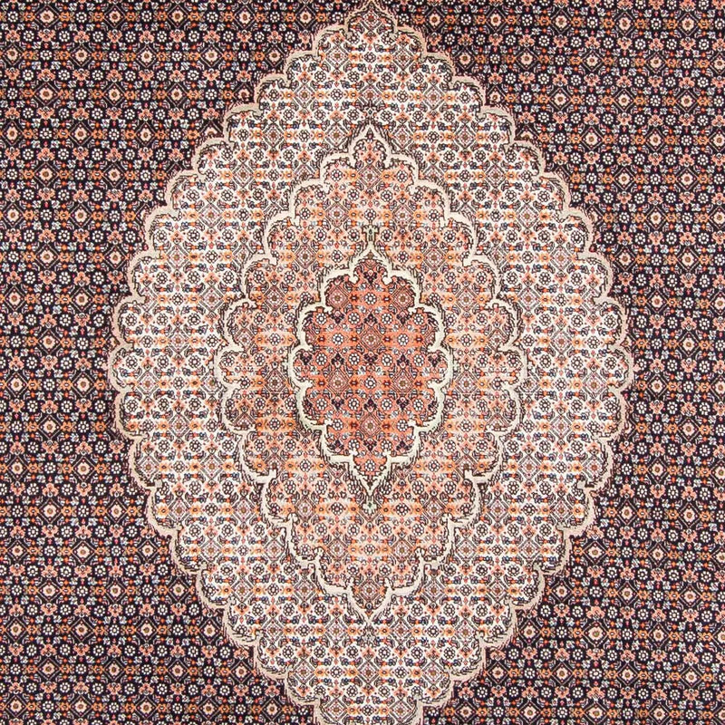 Persisk tæppe - Tabriz - 294 x 198 cm - mørkeblå