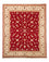 Persisk tæppe - Tabriz - Royal - 255 x 204 cm - mørkerød