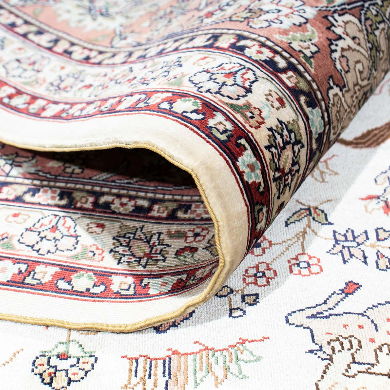 Orientalsk tæppe - Hereke - 244 x 169 cm - beige