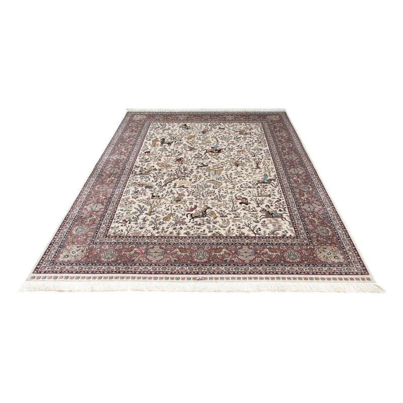 Orientalsk tæppe - Hereke - 244 x 169 cm - beige
