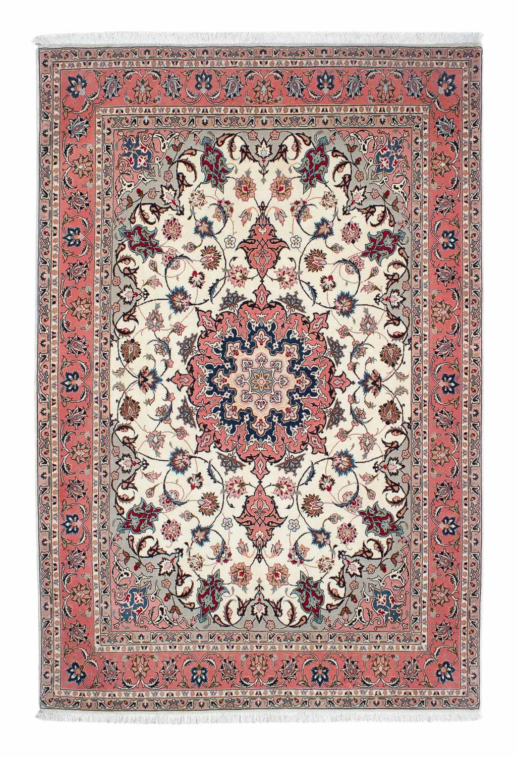 Persisk tæppe - Tabriz - Royal - 229 x 151 cm - beige