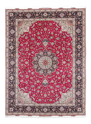 Persisk tæppe - Tabriz - Royal - 350 x 250 cm - rød