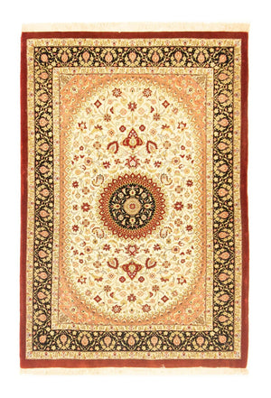 Persisk tæppe - Ghom - 154 x 107 cm - beige