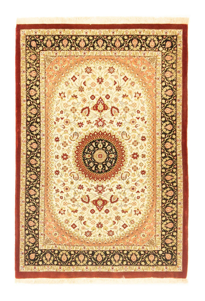 Persisk tæppe - Ghom - 154 x 107 cm - beige