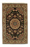 Persisk tæppe - Ghom - 166 x 105 cm - sort
