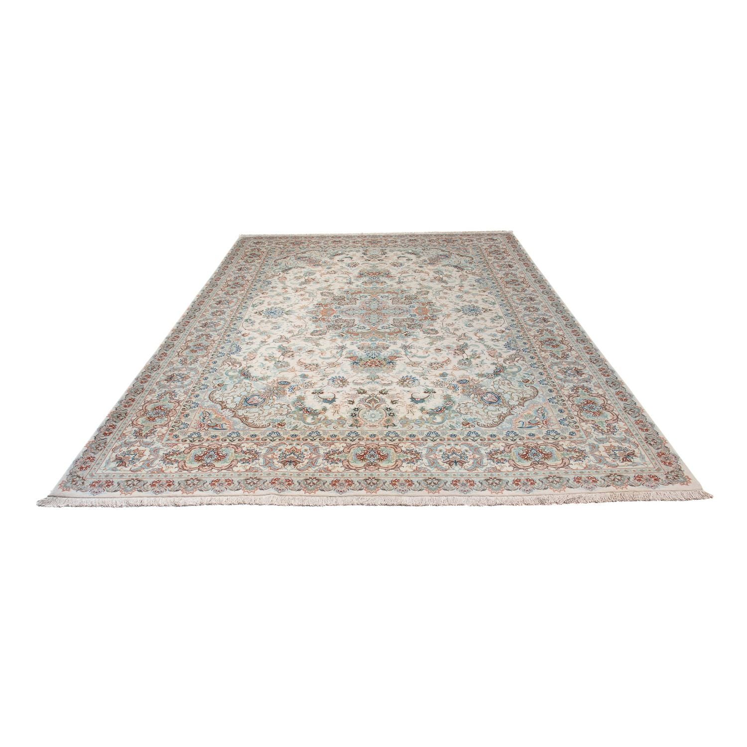 Persisk tæppe - Tabriz - Royal - 362 x 251 cm - beige