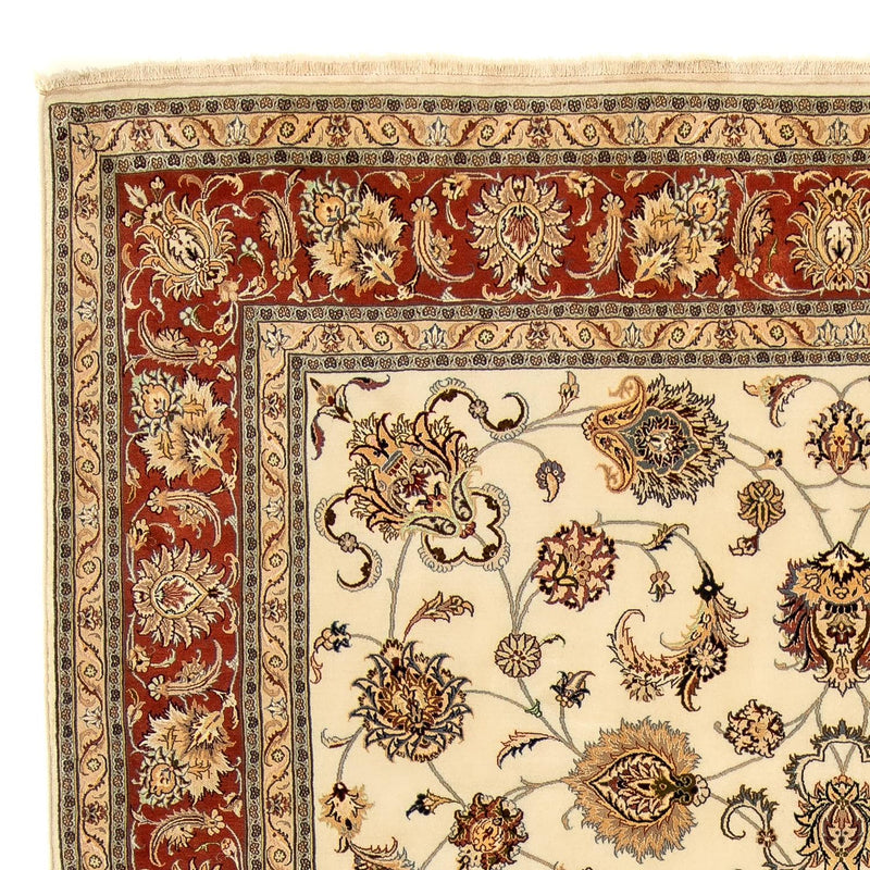 Persisk tæppe - Tabriz - Royal - 363 x 245 cm - beige