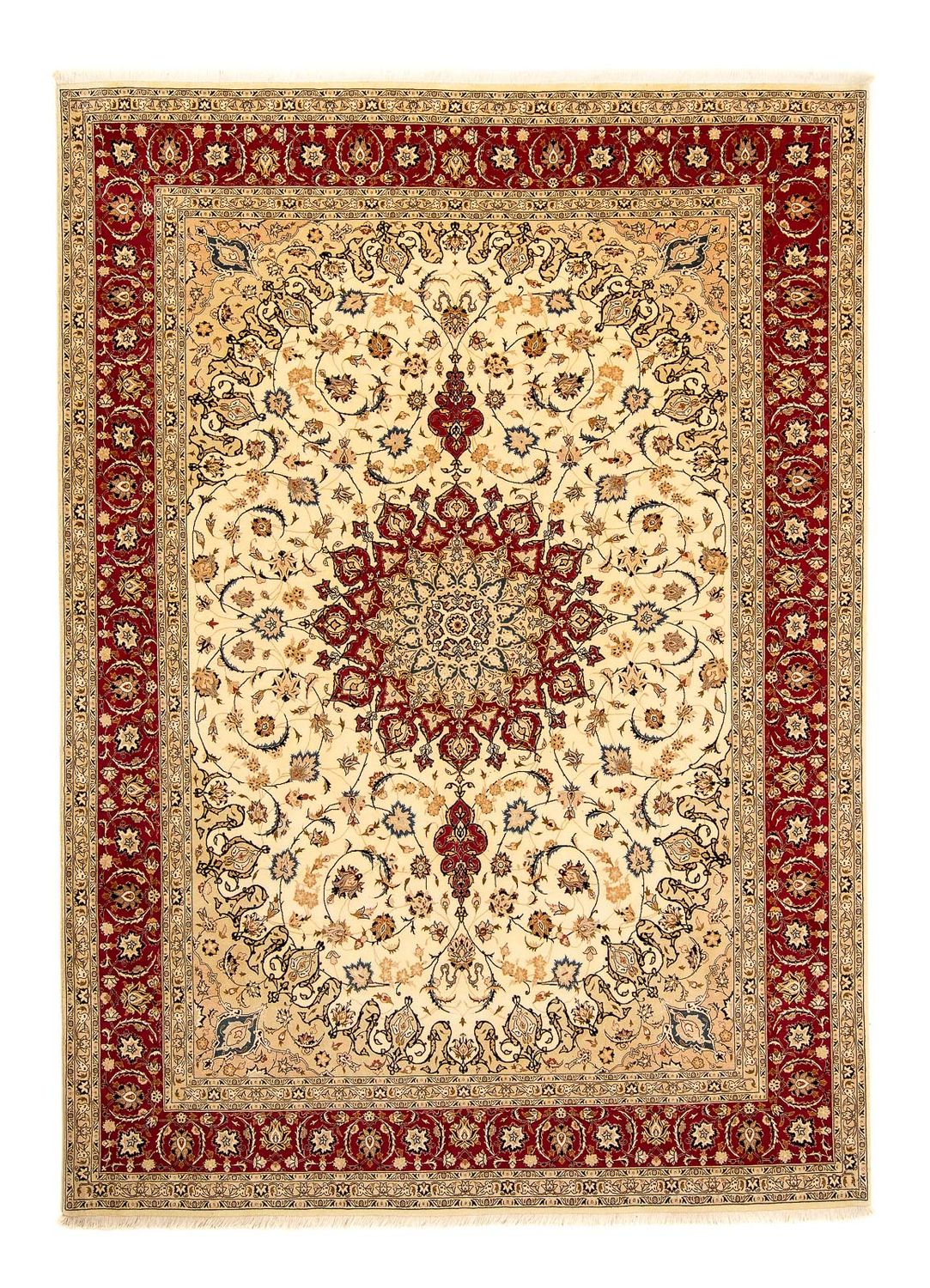 Persisk tæppe - Tabriz - Royal - 335 x 254 cm - beige