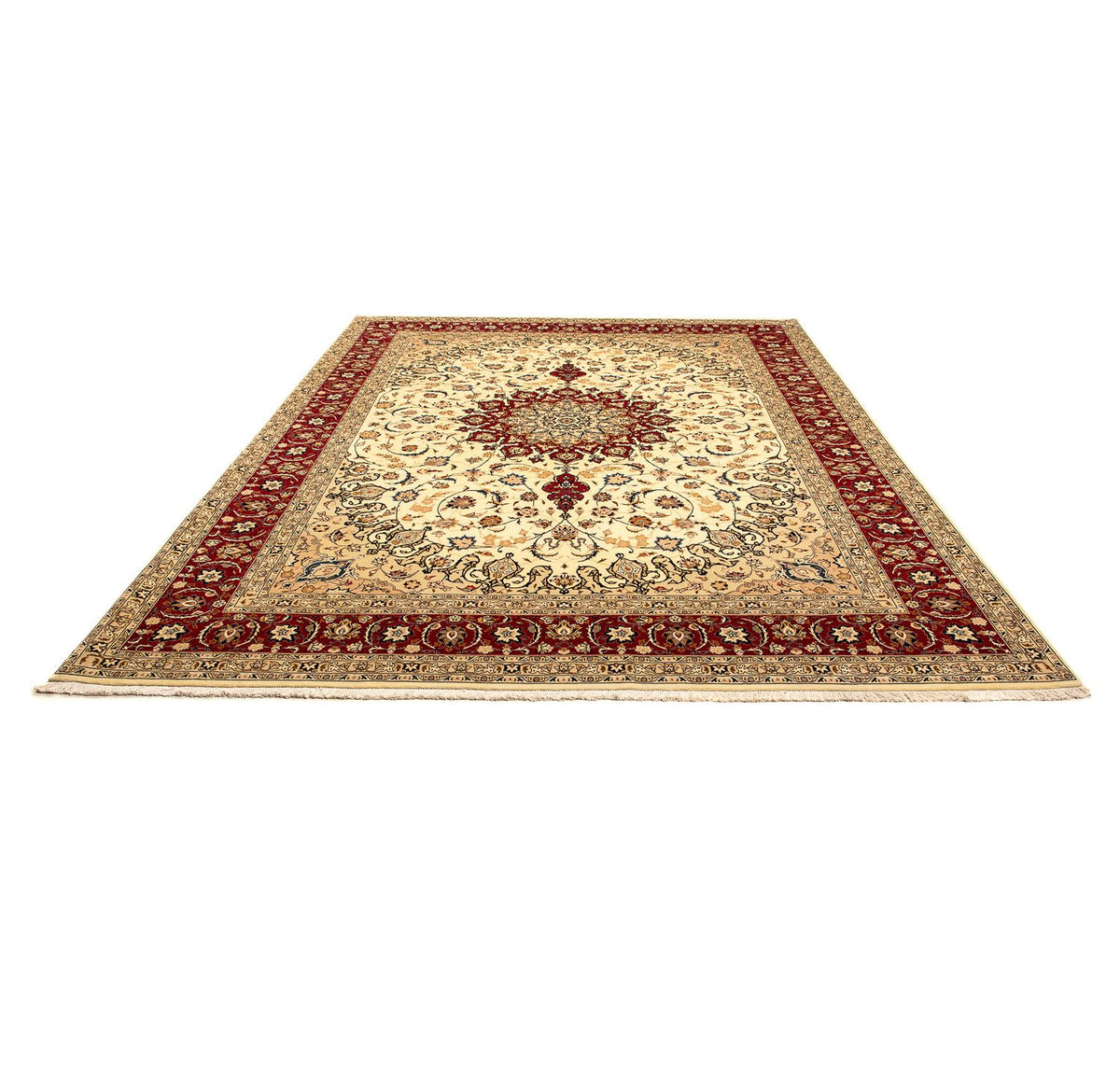 Persisk tæppe - Tabriz - Royal - 335 x 254 cm - beige