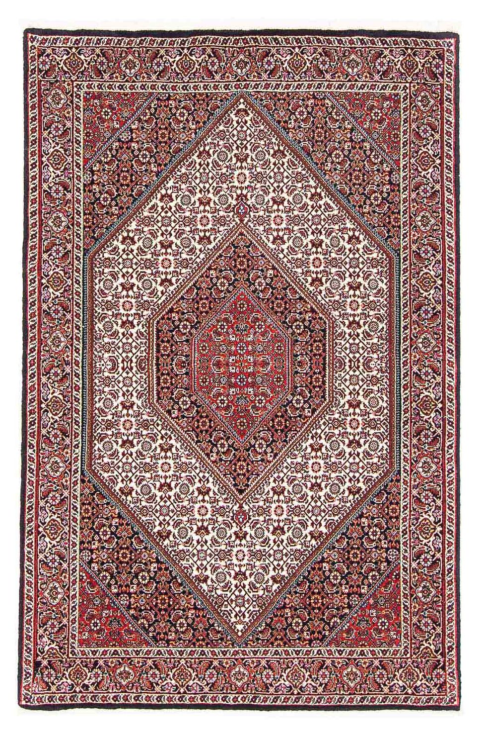 Persisk tæppe - Bijar - 170 x 112 cm - beige
