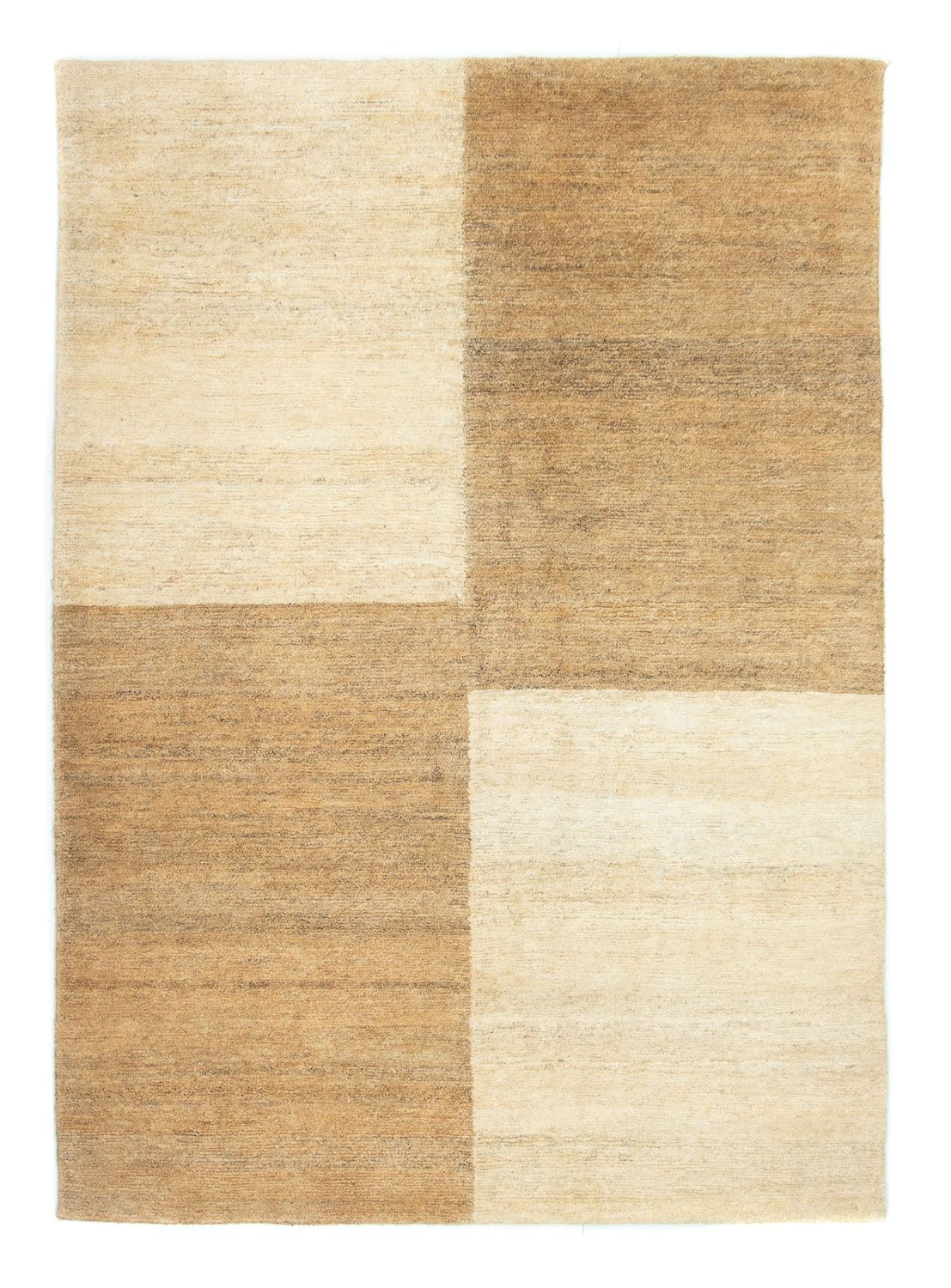 Nepal Tæppe - 201 x 146 cm - beige