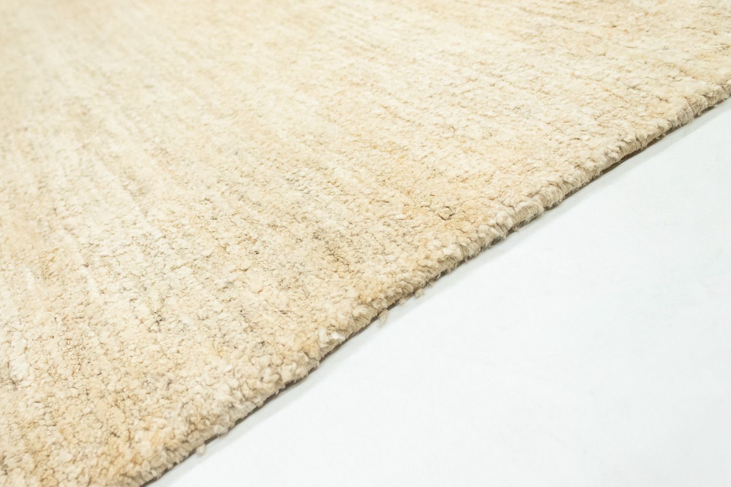 Nepal Tæppe - 201 x 146 cm - beige