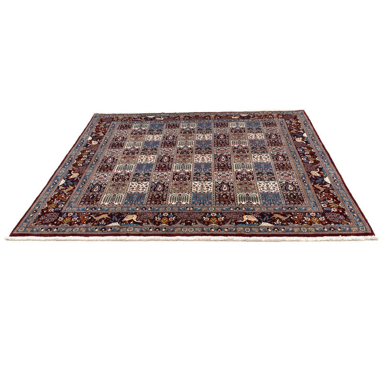 Persisk tæppe - Classic firkantet  - 246 x 245 cm - mørkerød