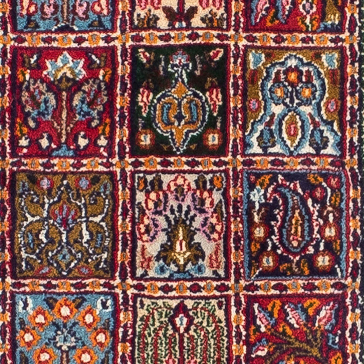 Løber Persisk tæppe - Classic - 404 x 80 cm - rød