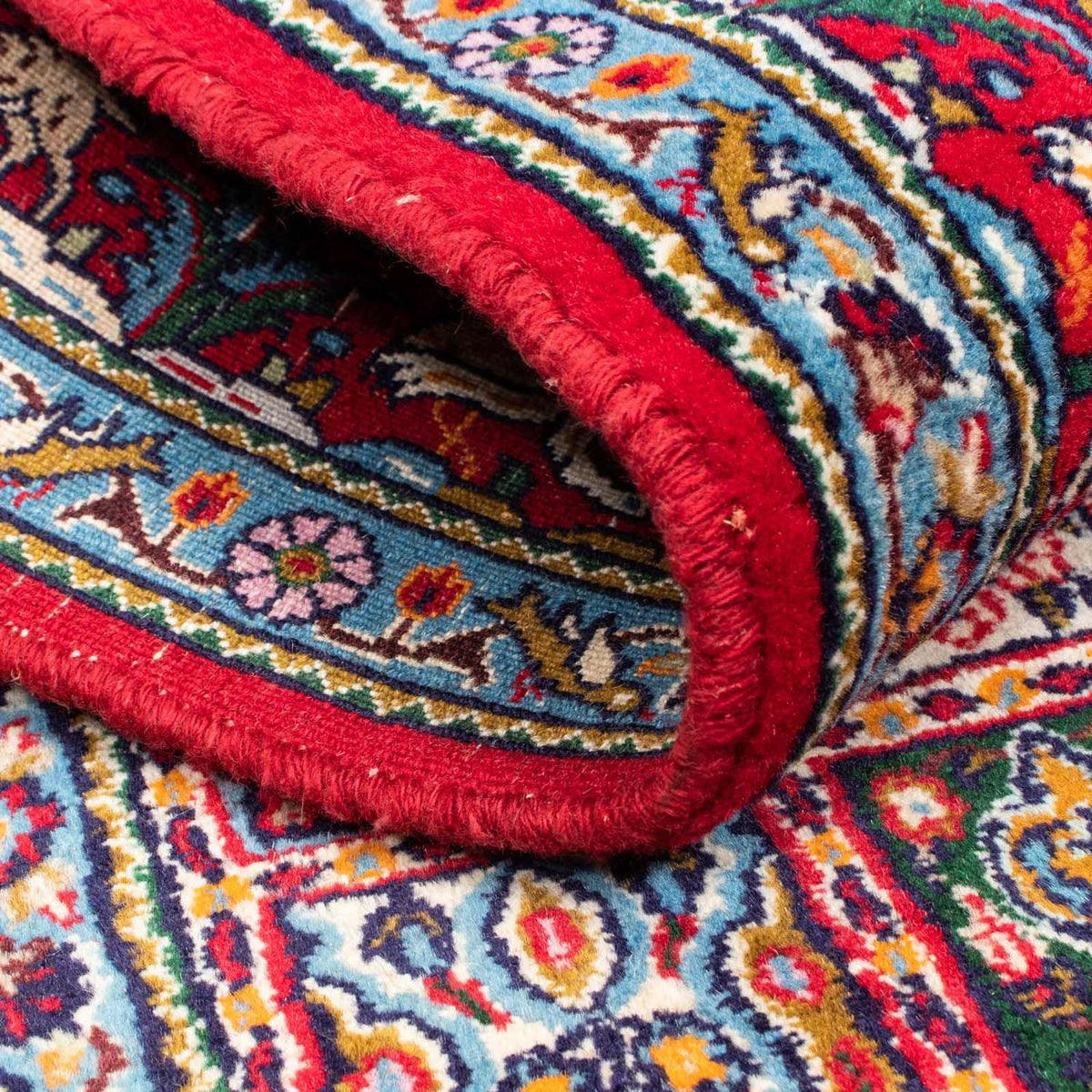 Løber Persisk tæppe - Classic - 404 x 80 cm - rød